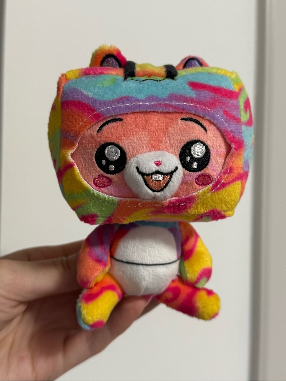 Rainbow Foxy Lanky Box Plush